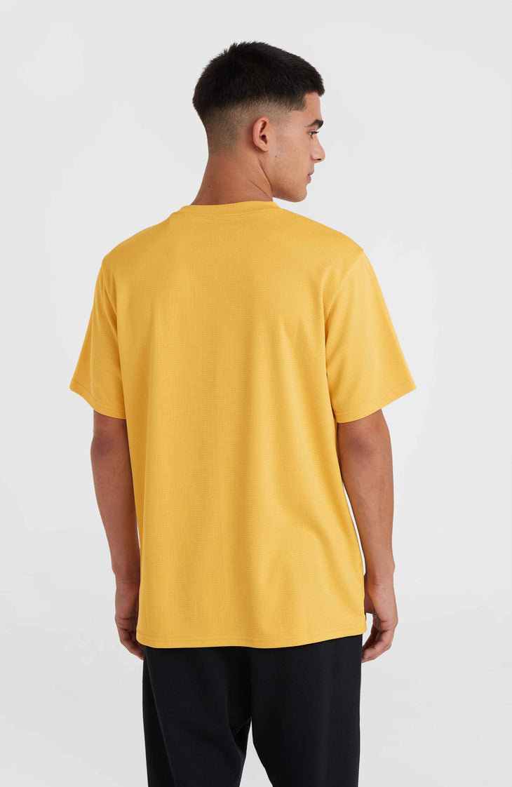 O’Neill Hybrid Logo Polygiene T-Shirt | Golden Haze