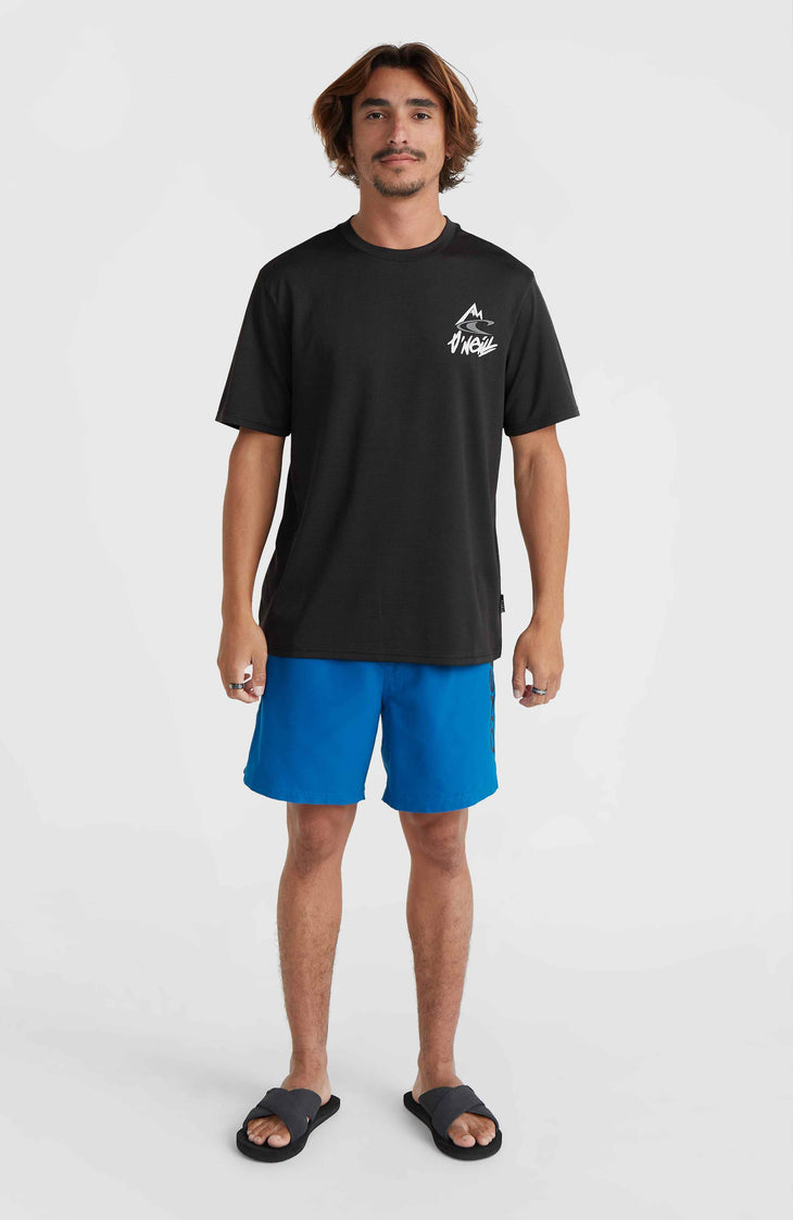 O’Neill Hybrid Logo Polygiene T-Shirt | Black Out