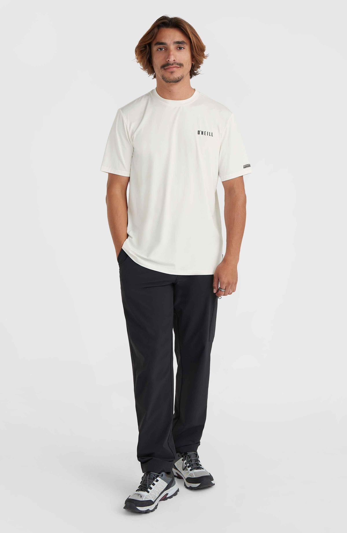 O'Neill TRVLR Series Photoprint Polygiene T-Shirt | Snow White