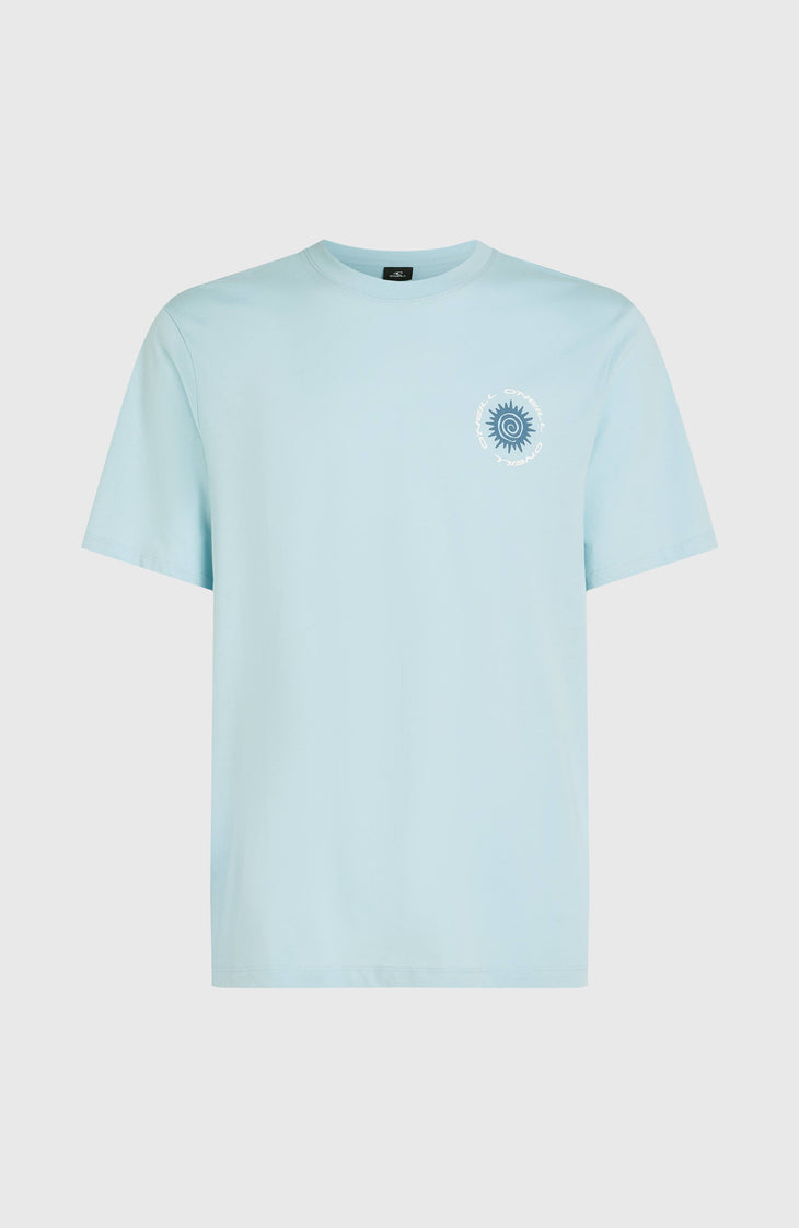 Chest Print T-Shirt | Morning Glory