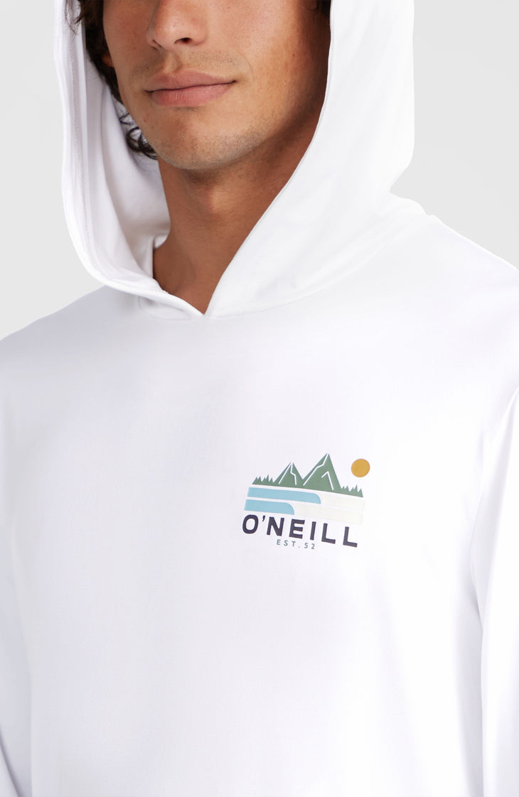 O'Neill TRVLR Series UPF Hooded Long-Sleeve T-Shirt | Snow White