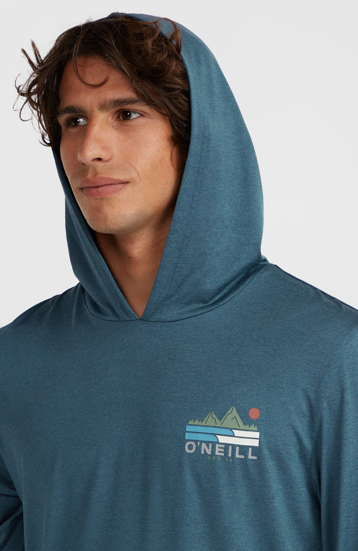 O'Neill TRVLR Series UPF Hooded Long-Sleeve T-Shirt | Midnight Navy