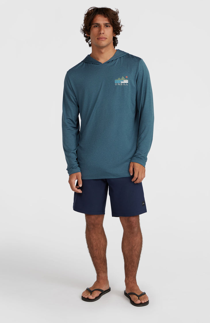 O'Neill TRVLR Series UPF Hooded Long-Sleeve T-Shirt | Midnight Navy