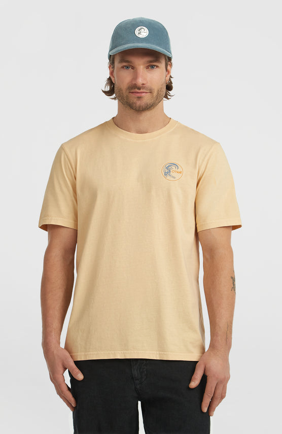 O'Riginals Retro Back-Print T-Shirt | Macaron