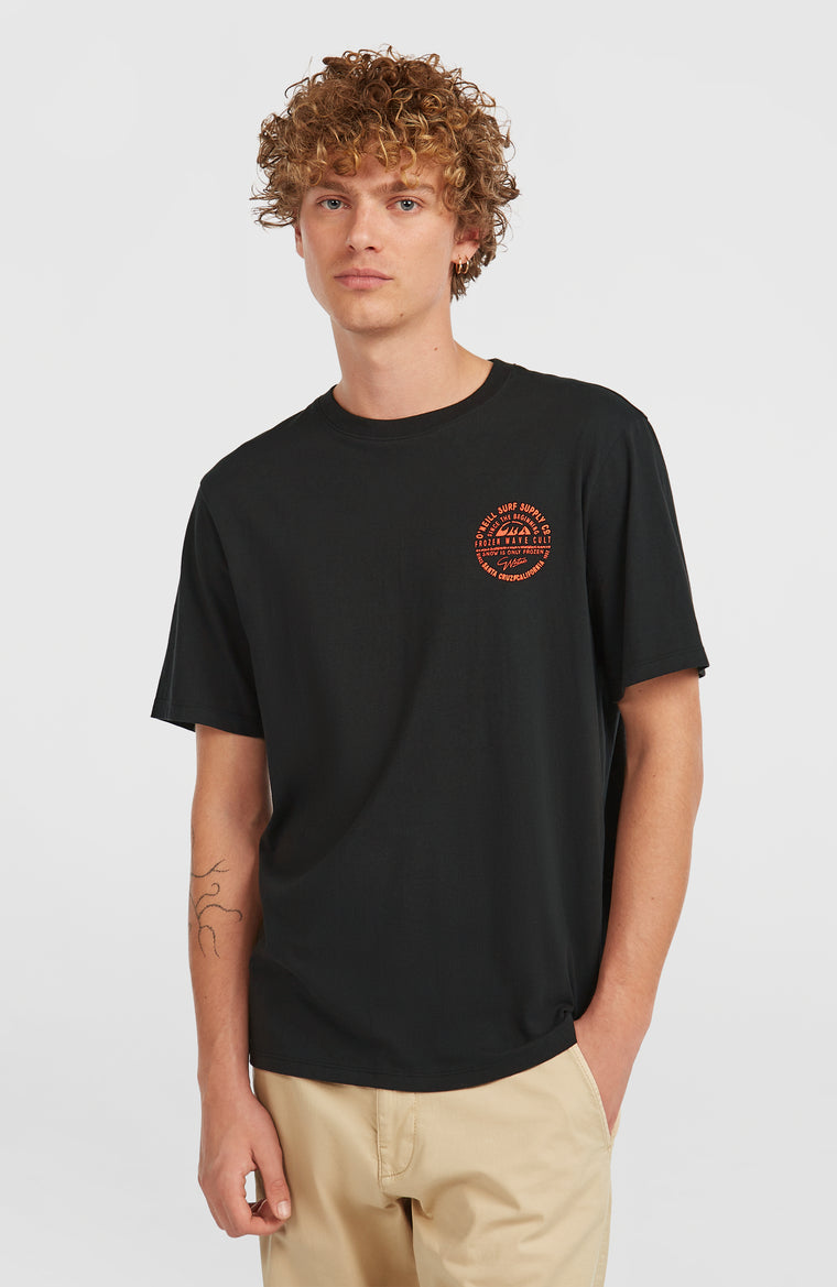 Chest-Print T-Shirt | Black Out Chest-Print T-Shirt | Black Out
