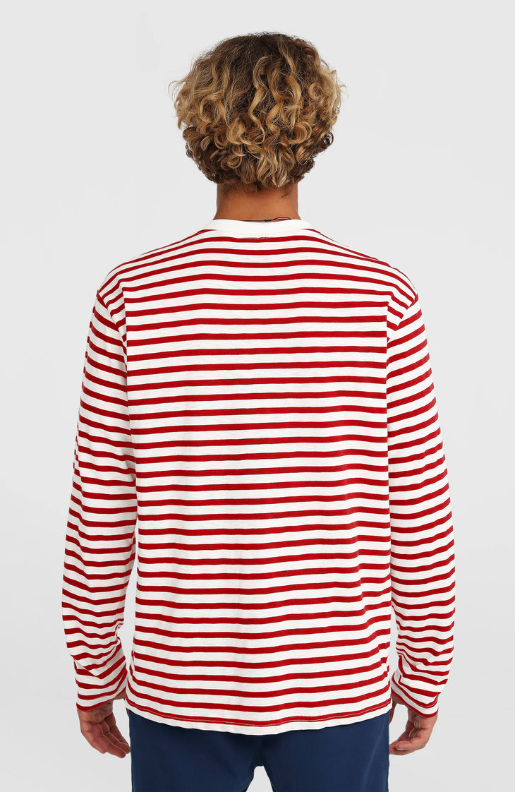 O'Riginals Long-Sleeve T-Shirt | White/Red Originals Stripe
