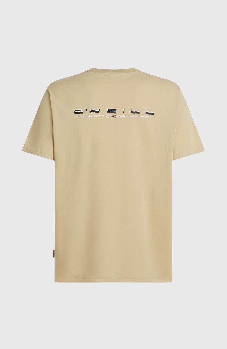 O’Neill Retro Back Print T-Shirt | Cocoa Sand