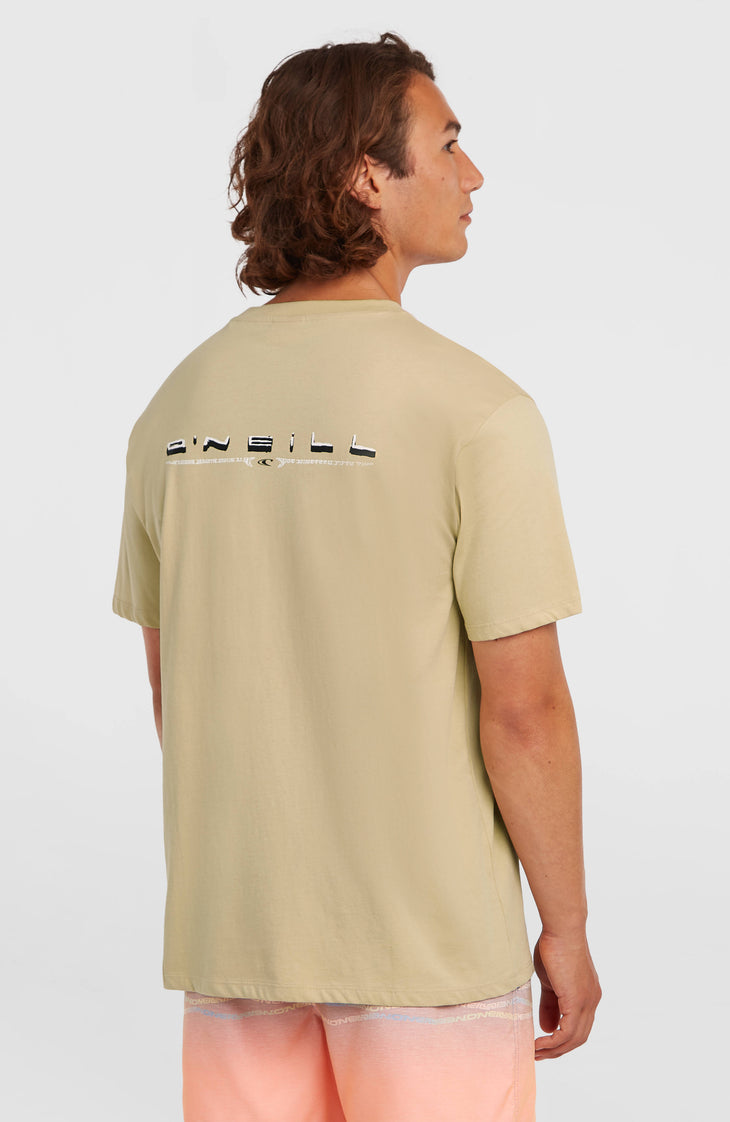 O’Neill Retro Back Print T-Shirt | Cocoa Sand