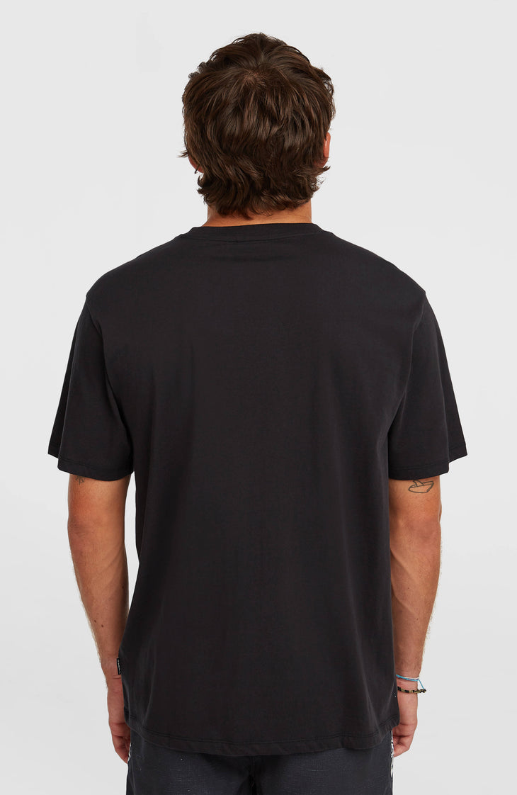Photo Front Print T-Shirt | Black Out