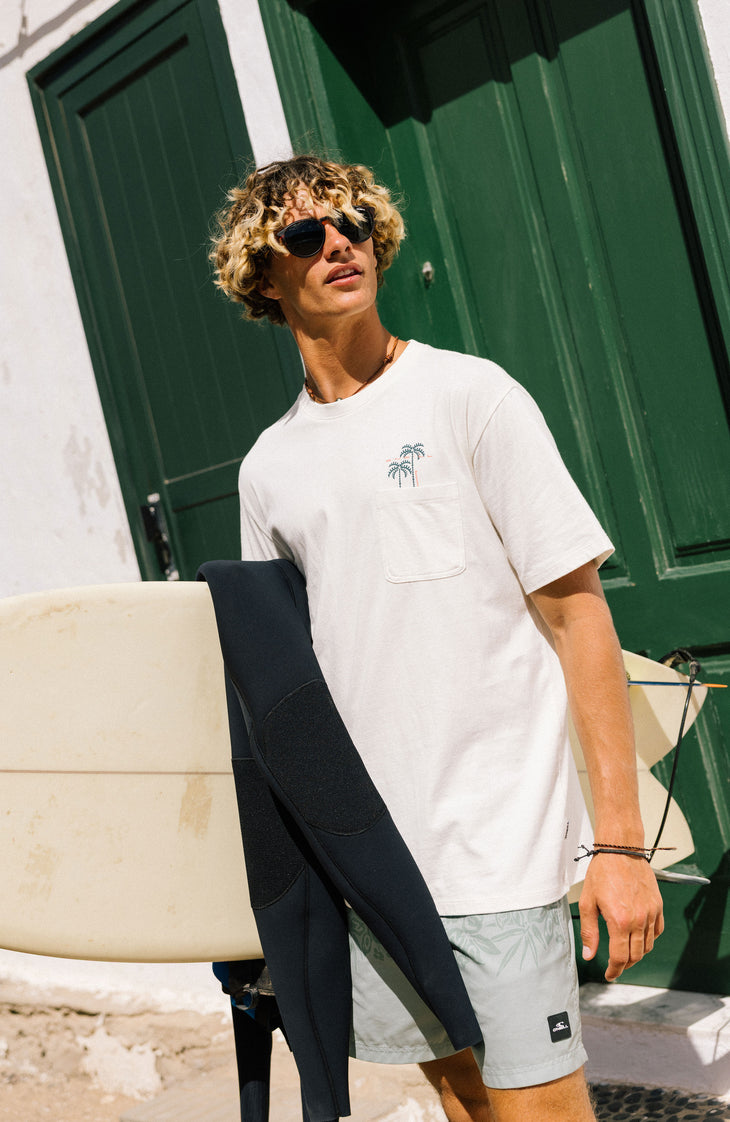 Chest Pocket T-Shirt | Snow White