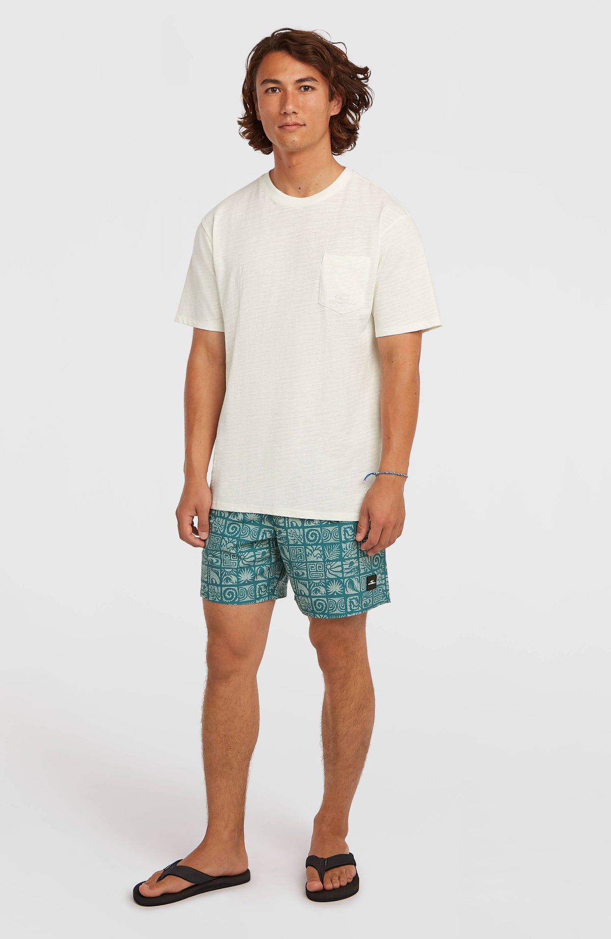 O'Neill Slub Chest Pocket T-Shirt | Snow White