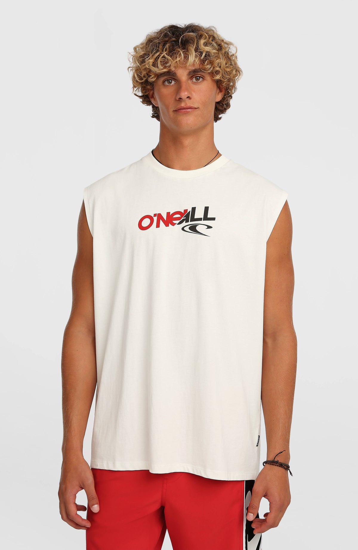 Essentials 90s Graphic Tank Top | Snow White