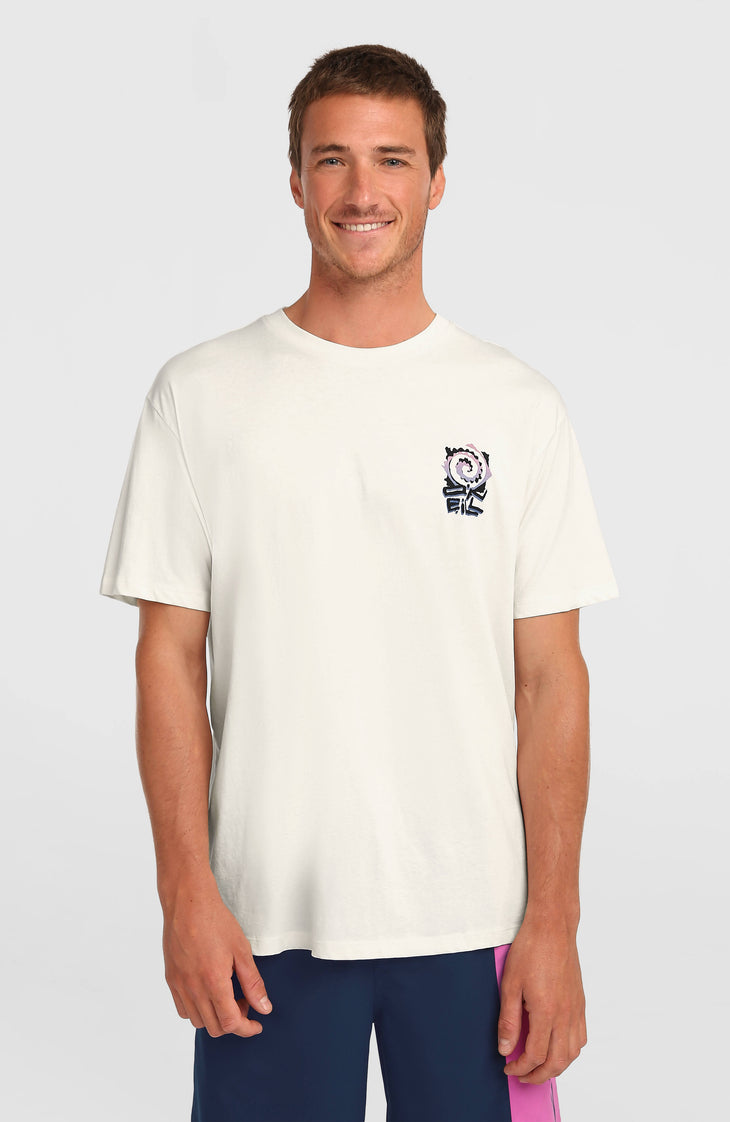 Chest Print T-Shirt | Snow White