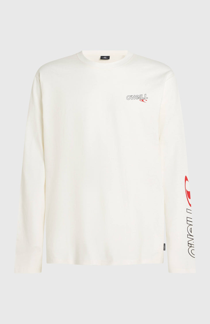Essentials 90s Logo Long-Sleeve T-Shirt | Snow White