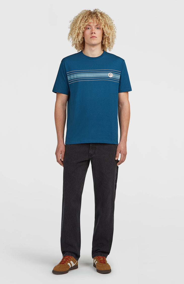 O'Riginals Stripe T-Shirt | Regal Blue