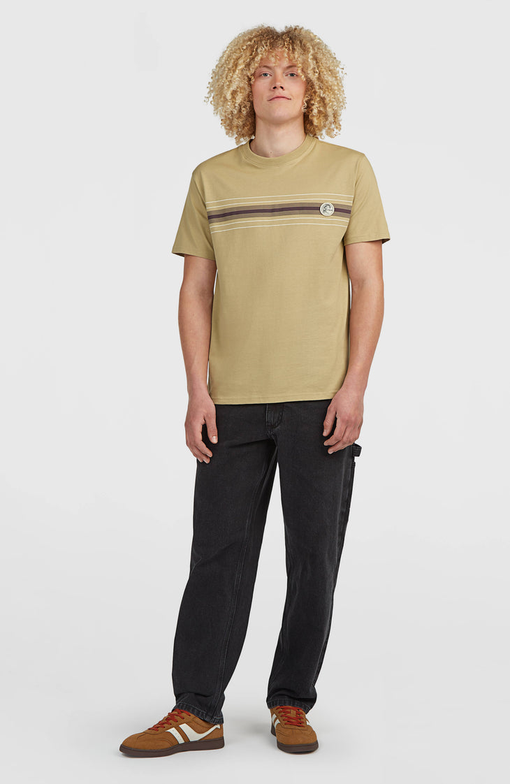 O'Riginals Stripe T-Shirt | Olive Blush