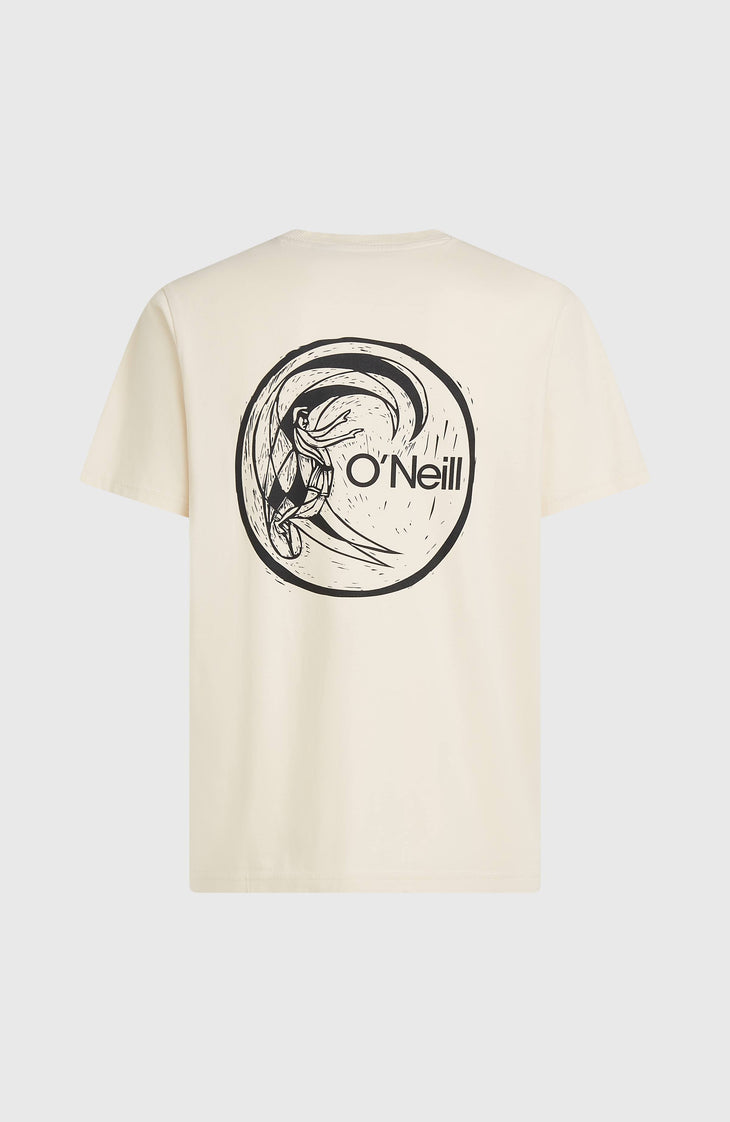 O'Riginals Back-Print T-Shirt | Linen White
