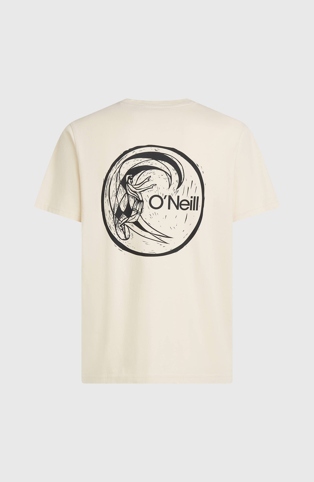O'Riginals Back-Print T-Shirt | Linen White