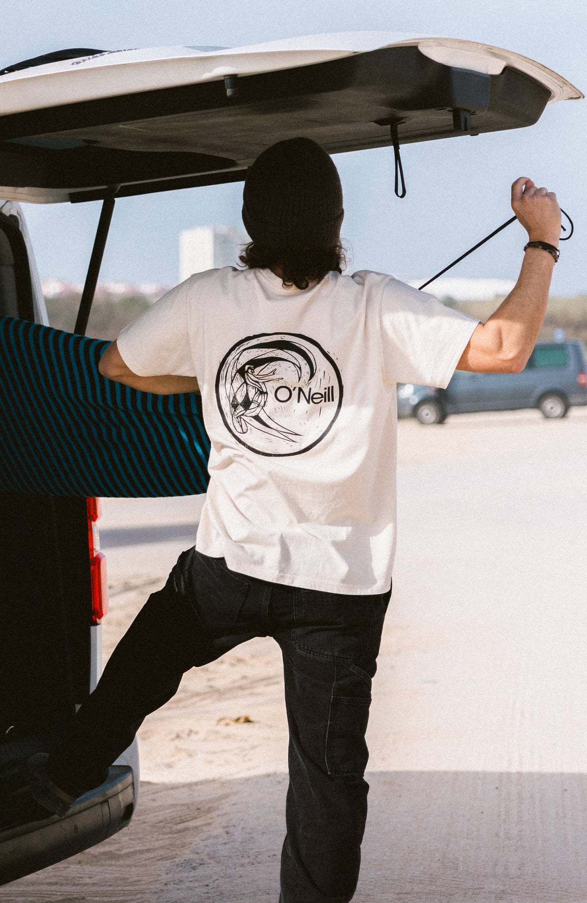 O'Riginals Back-Print T-Shirt | Linen White