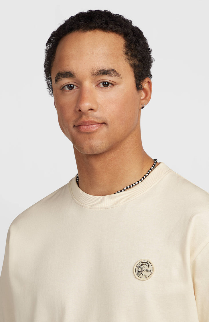 O'Riginals Badge T-Shirt | Linen White