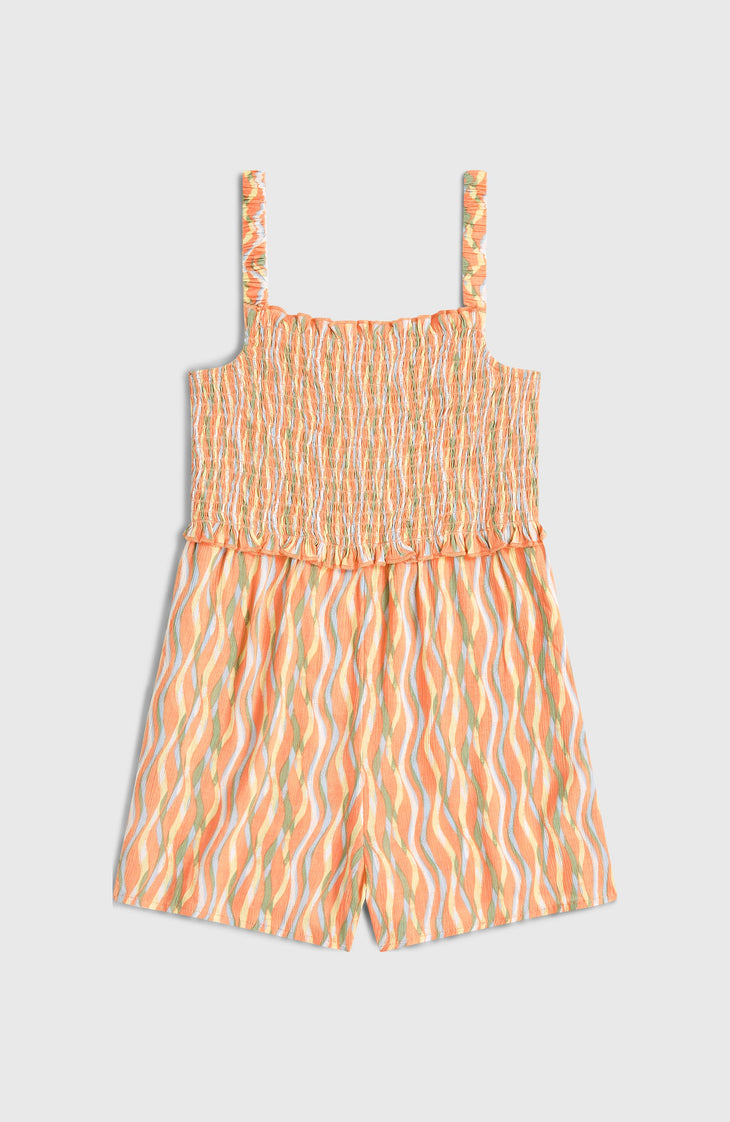 O’Neill Woven Playsuit | Funky Peach Swirly