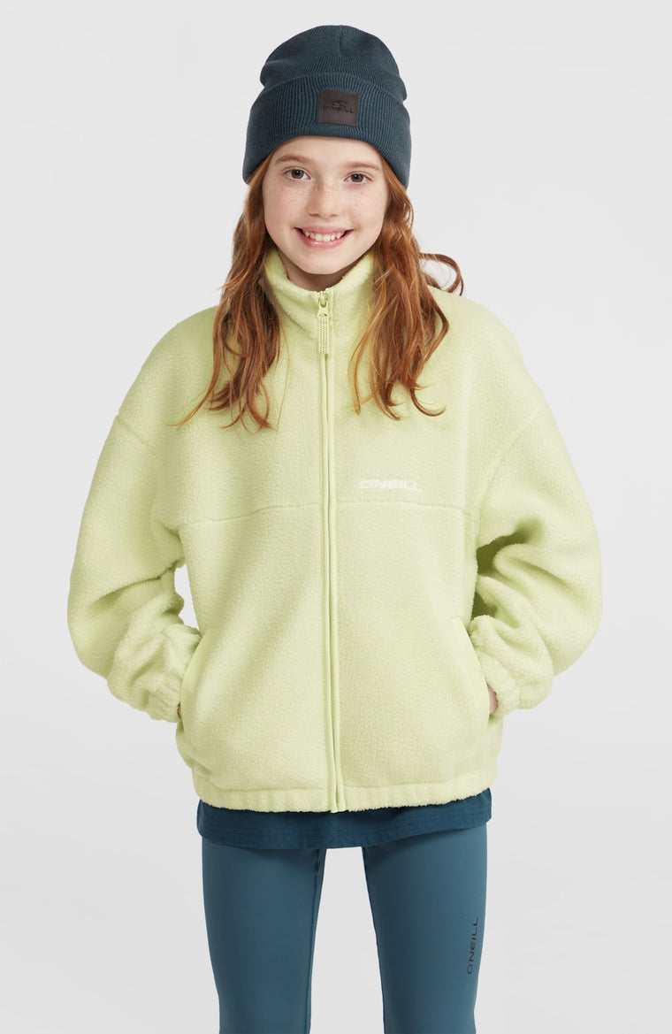 High-Pile Full-Zip Fleece | Lime Wash High-Pile Full-Zip Fleece | Lime Wash