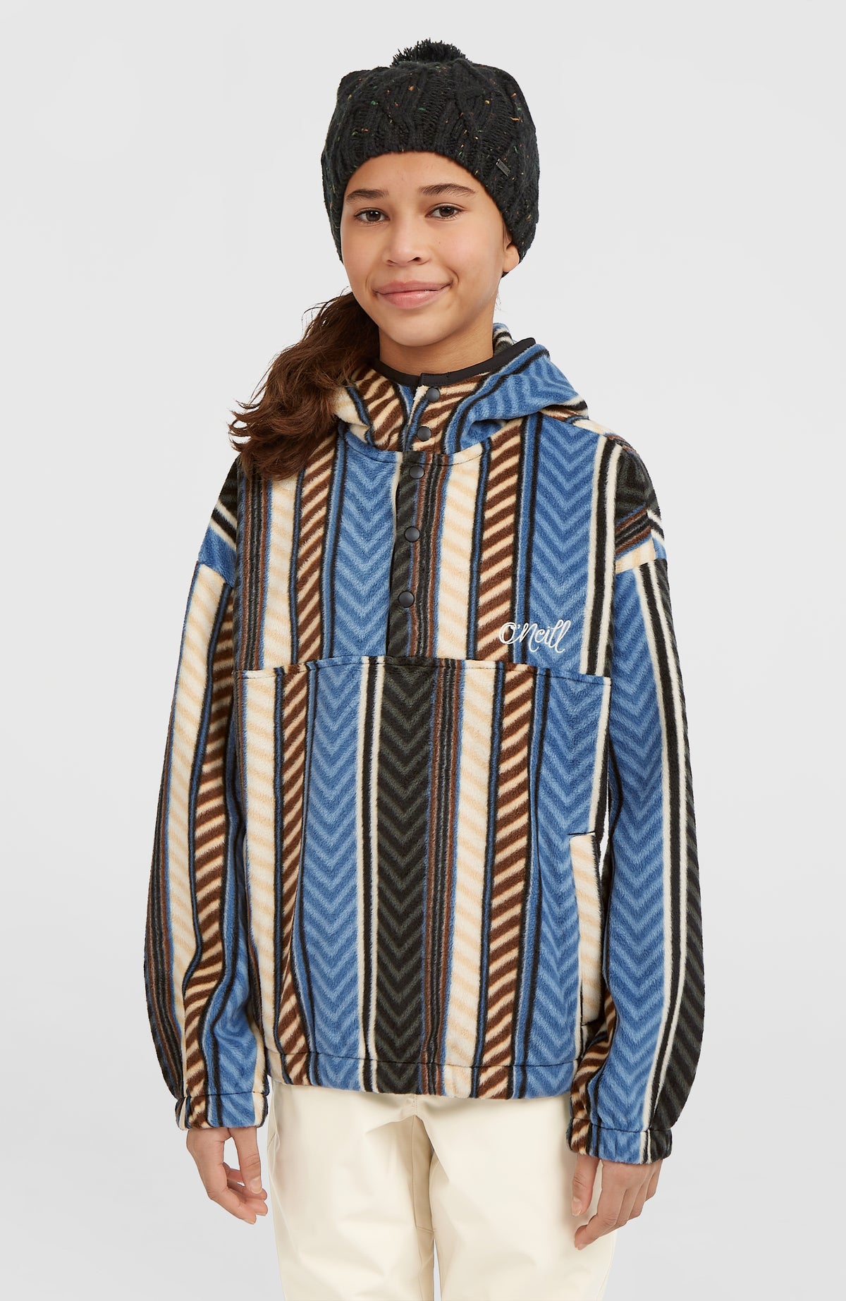 Superfleece Half-Zip Hoodie | Blue Vintage O'Neill Stripe