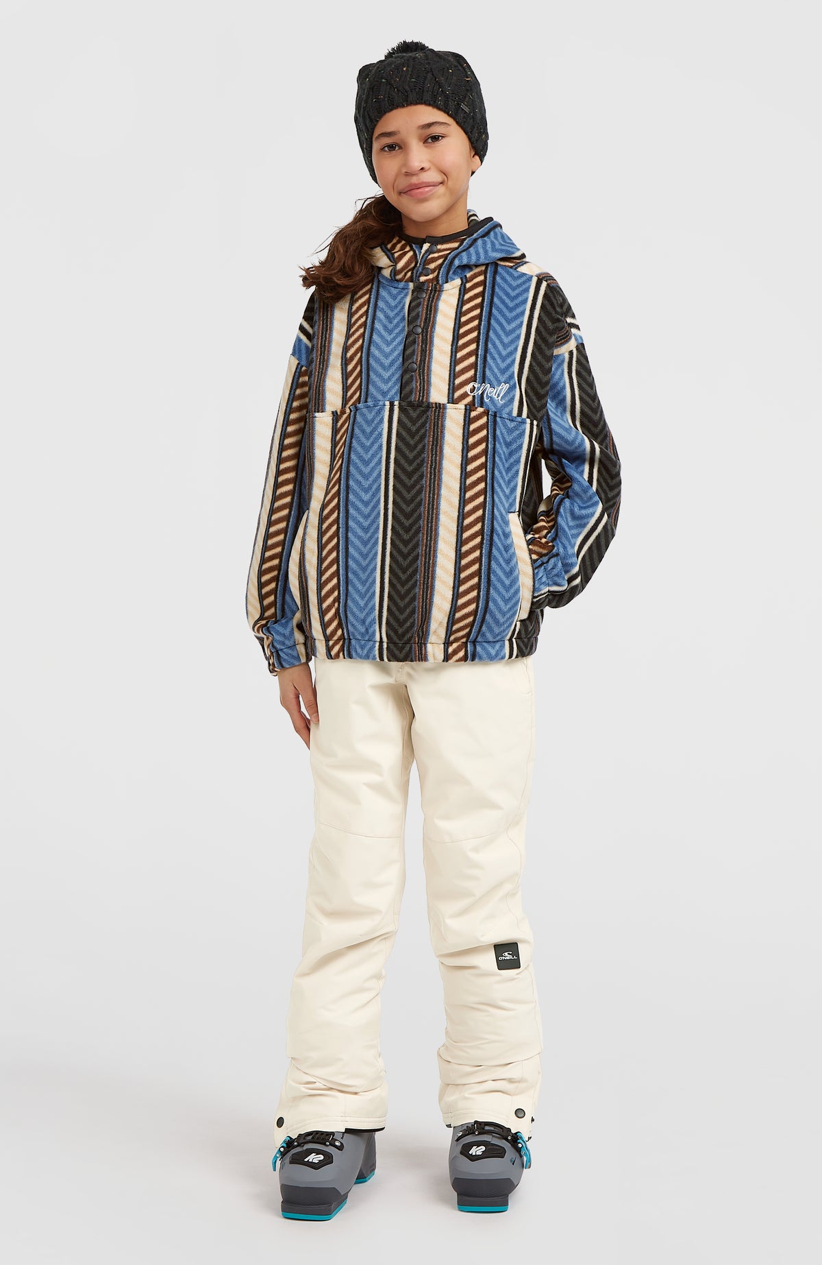 Superfleece Half-Zip Hoodie | Blue Vintage O'Neill Stripe