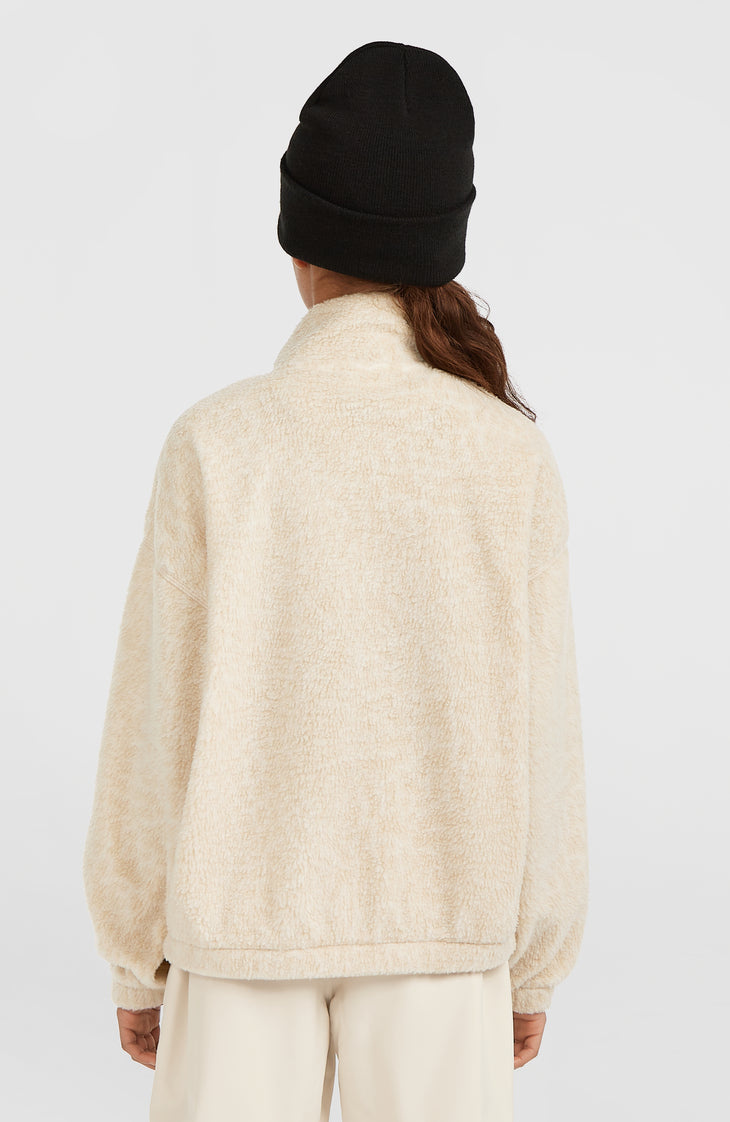 High-Pile Full-Zip Fleece | Macaron Animalica