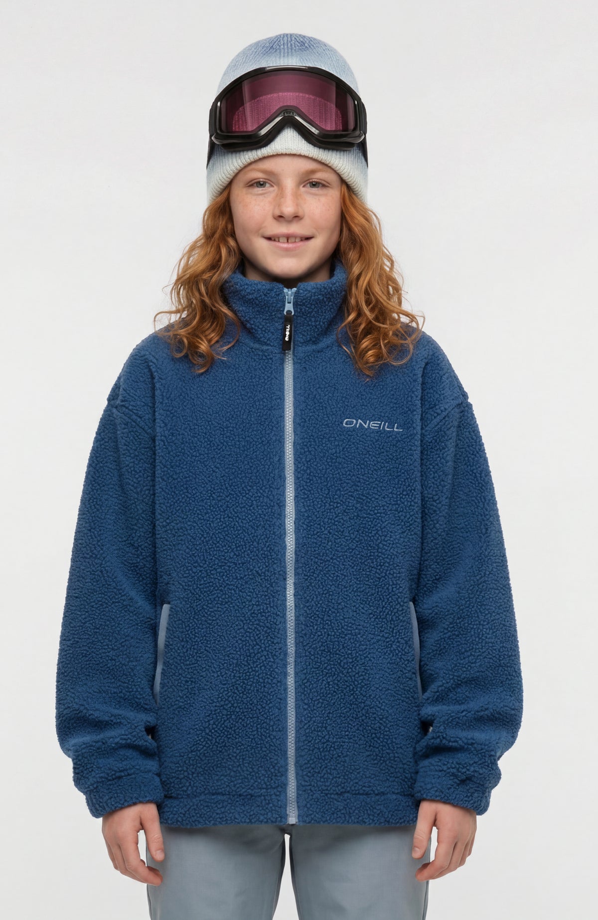 High-Pile Full-Zip Fleece | Regal Blue