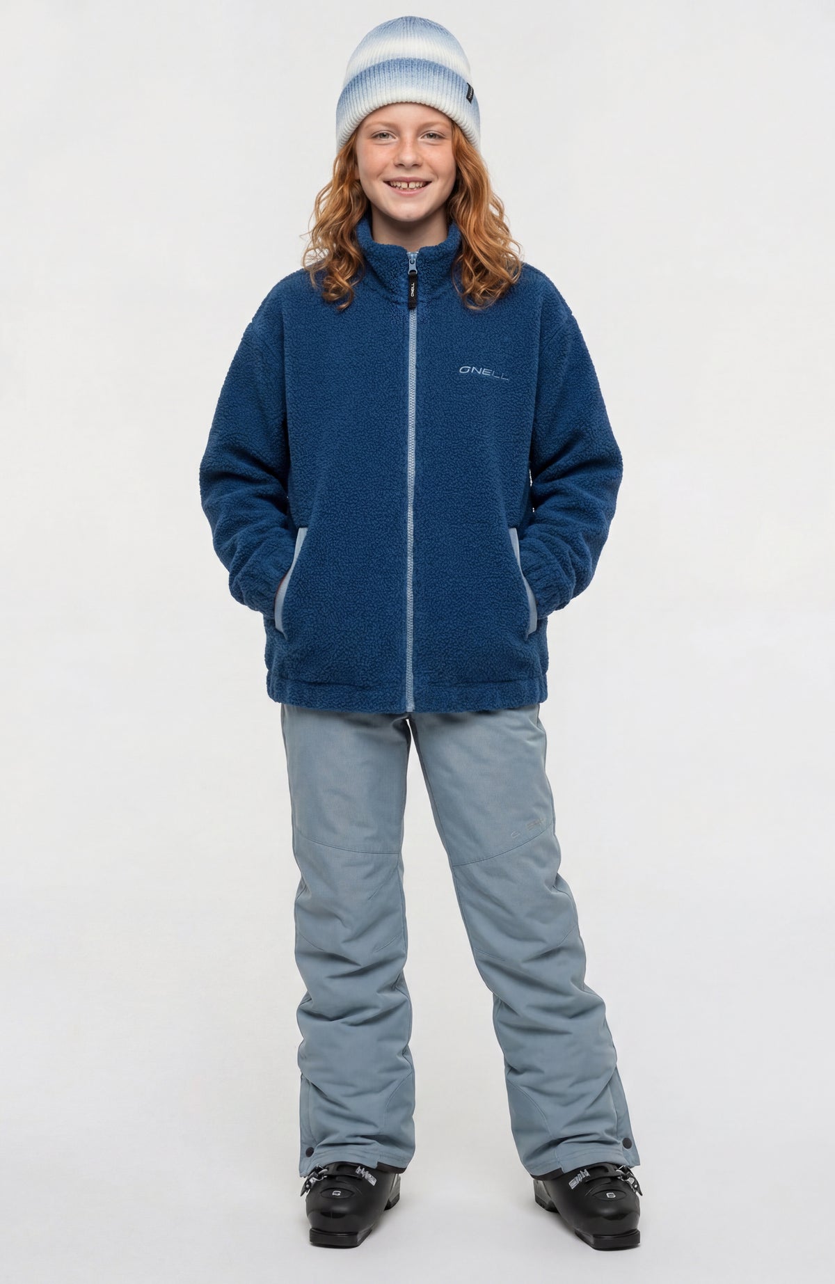High-Pile Full-Zip Fleece | Regal Blue