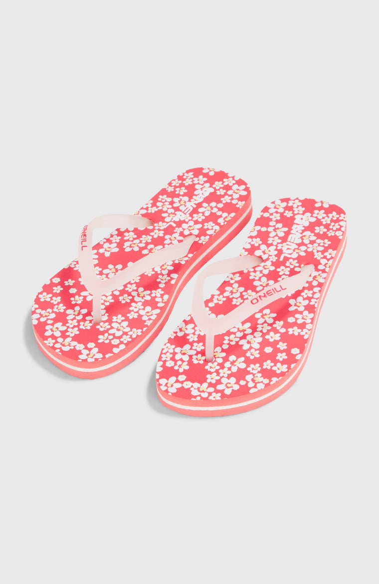 Profile Graphic Sandals | Pink Milliflower Profile Graphic Sandals | Pink Milliflower
