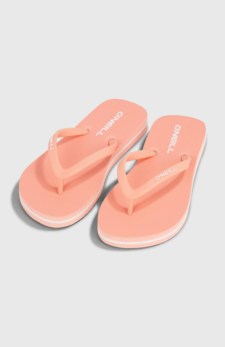 Profile Logo Sandals | Coral Pink Profile Logo Sandals | Coral Pink
