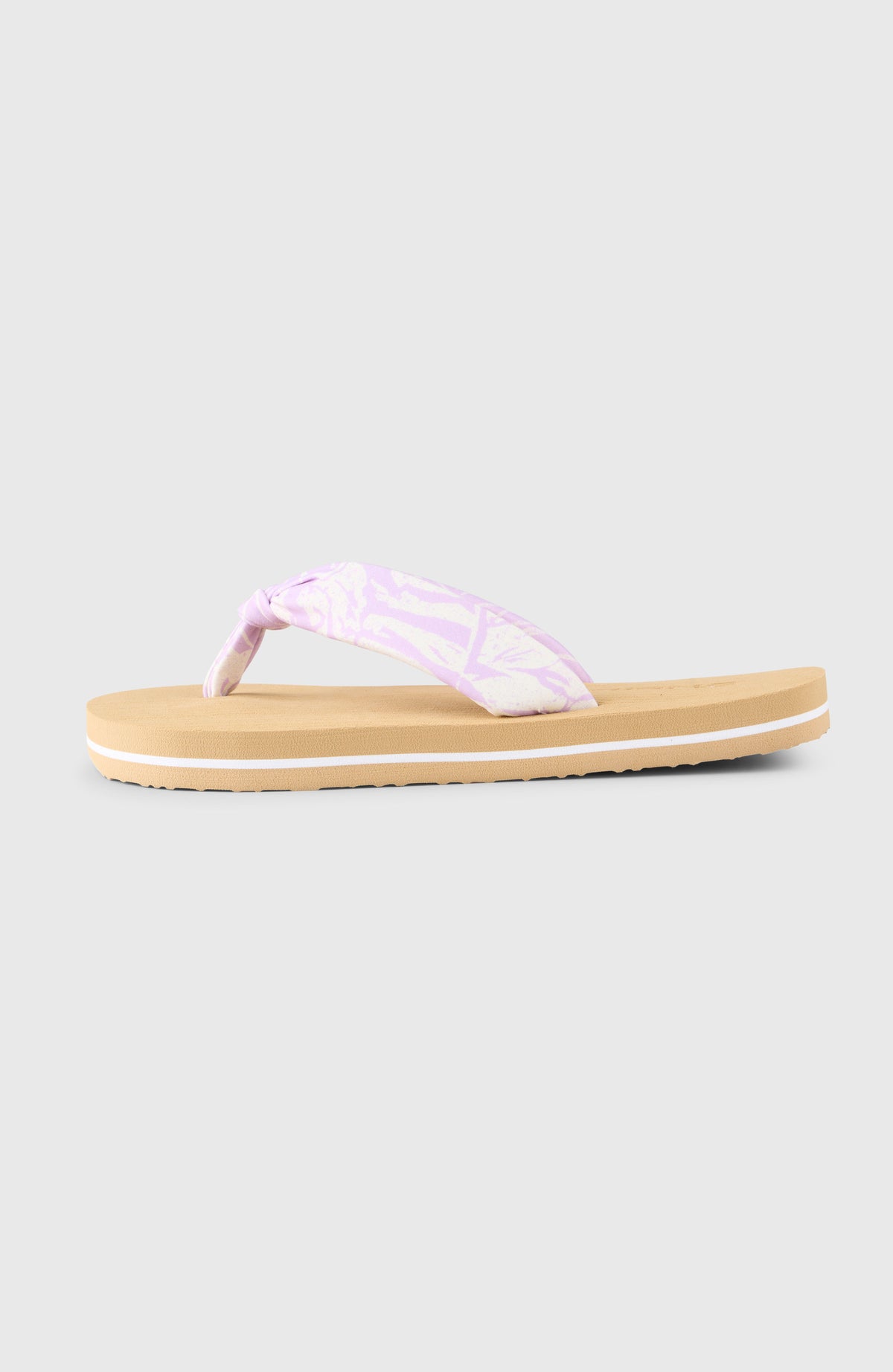 Ditsy Sun Sandals | Purple Island Sky