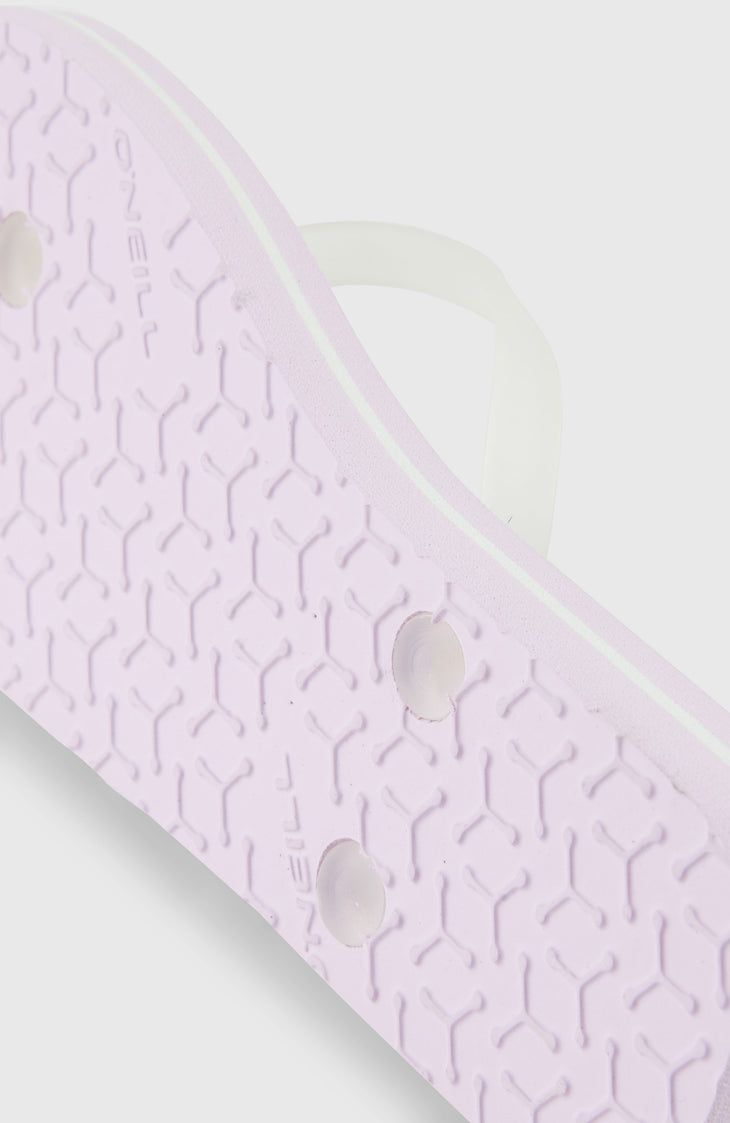 Profile Graphic Sandals | Purple Island Sky