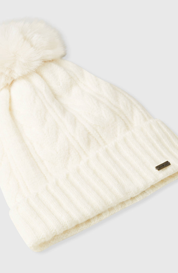 Nora Beanie | Linen White