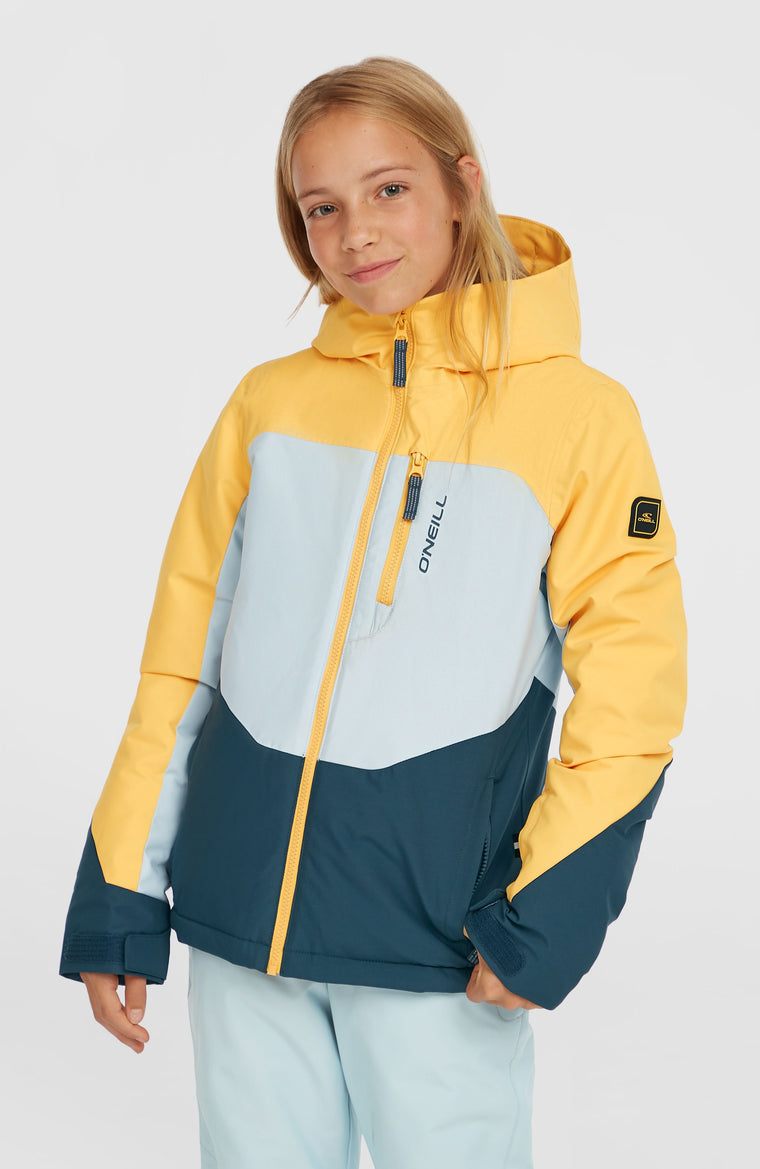 Carbonite Snow Jacket | Ginger Pastel Colour Block Carbonite Snow Jacket | Ginger Pastel Colour Block