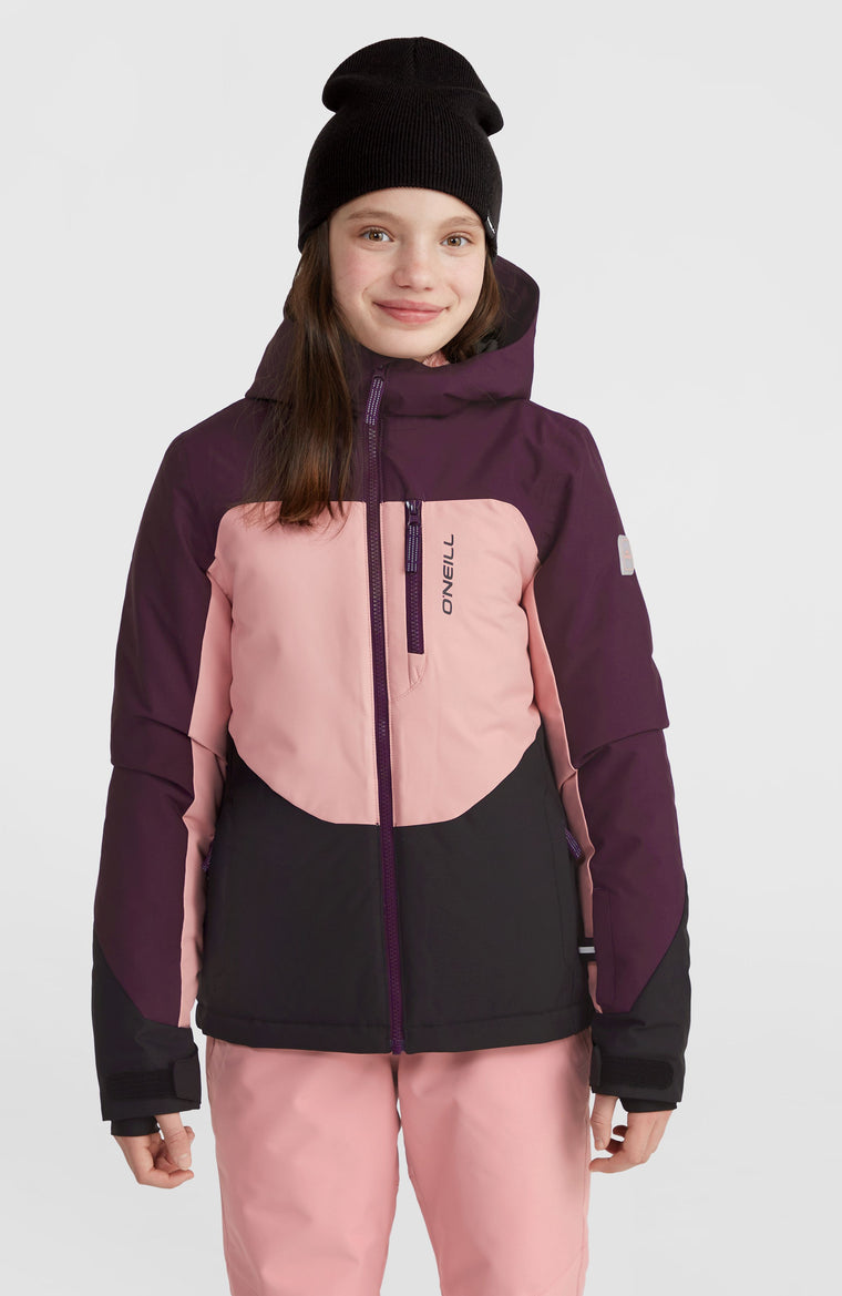 Carbonite Snow Jacket | Aubergine Colour Block Carbonite Snow Jacket | Aubergine Colour Block