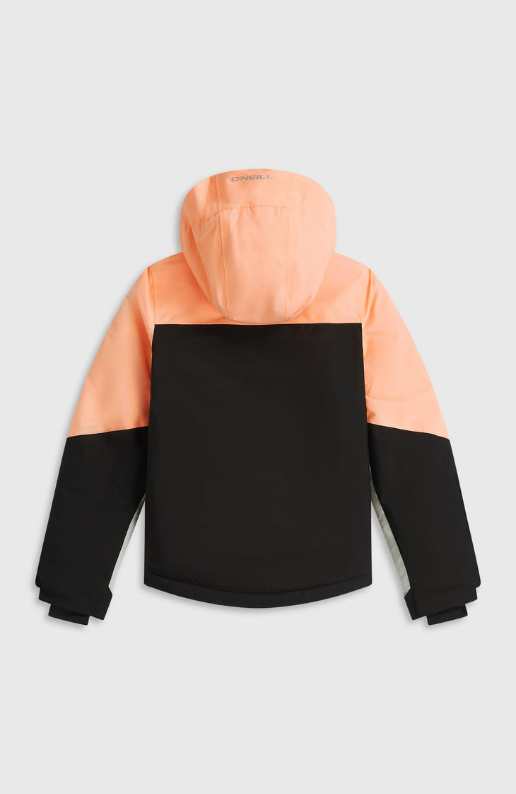 FWC'Cruz Triple Snow Jacket | Funky Peach Colour Block