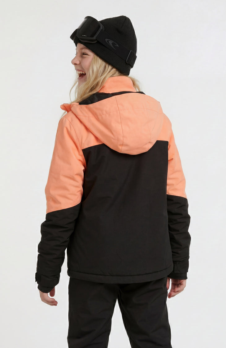 FWC'Cruz Triple Snow Jacket | Funky Peach Colour Block