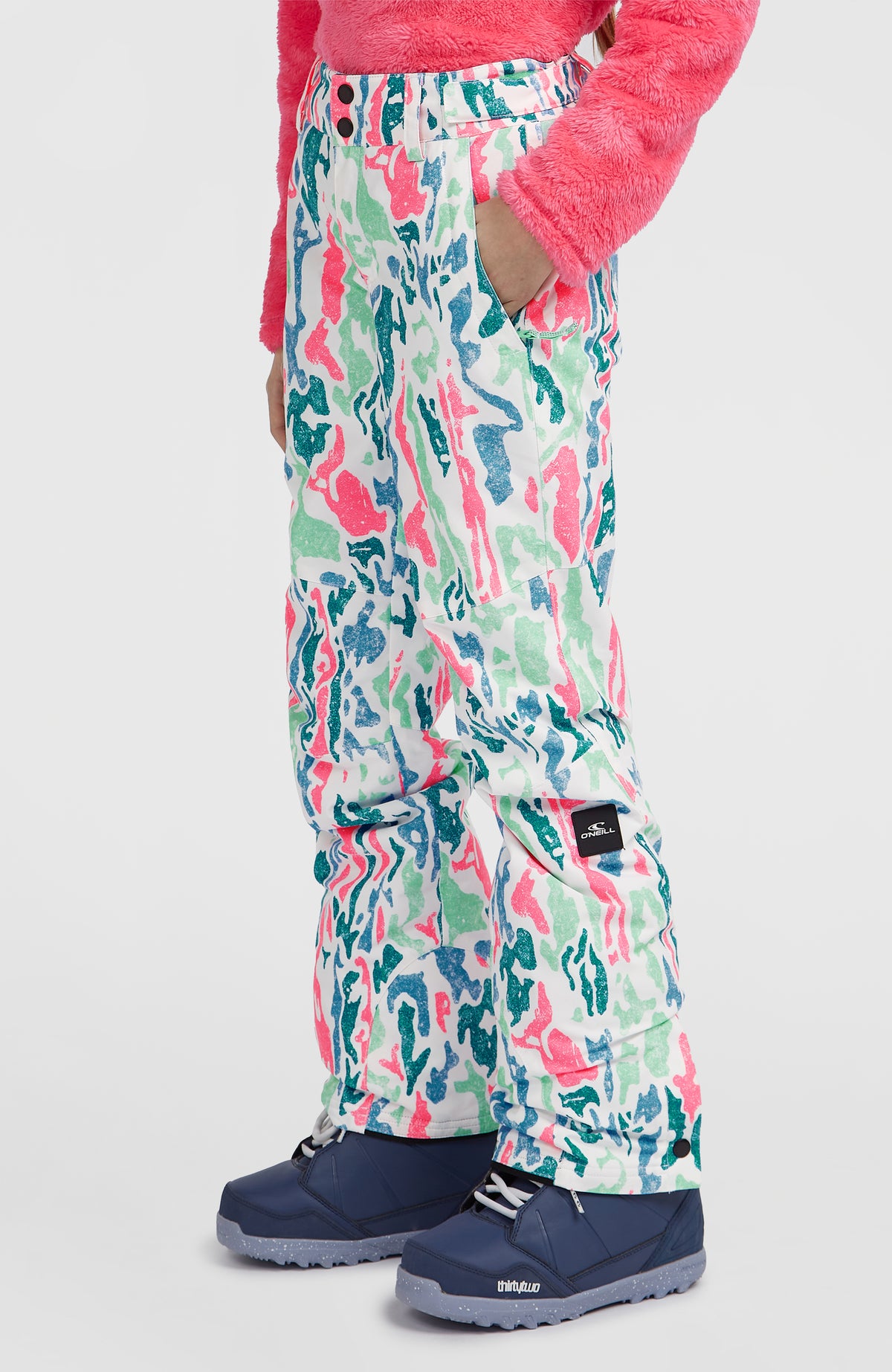 FWC'Cruz Snow Pants | White Cluster
