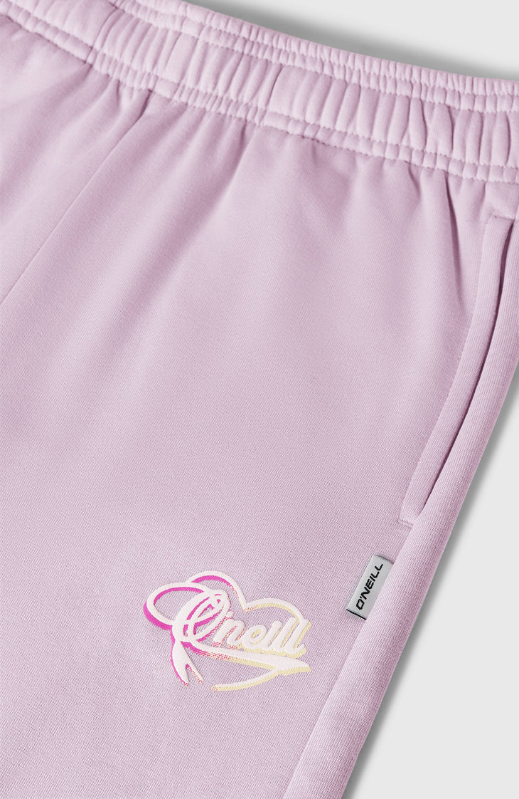 Essentials Script Sweatpants | Pale Lavender