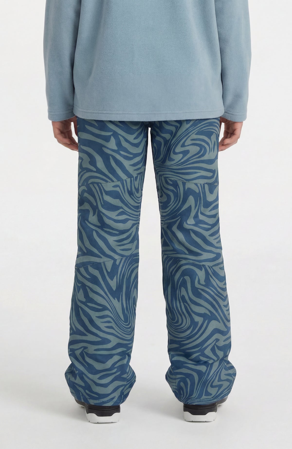 FWC'Cruz Snow Pants | Blue Swirl Zebra