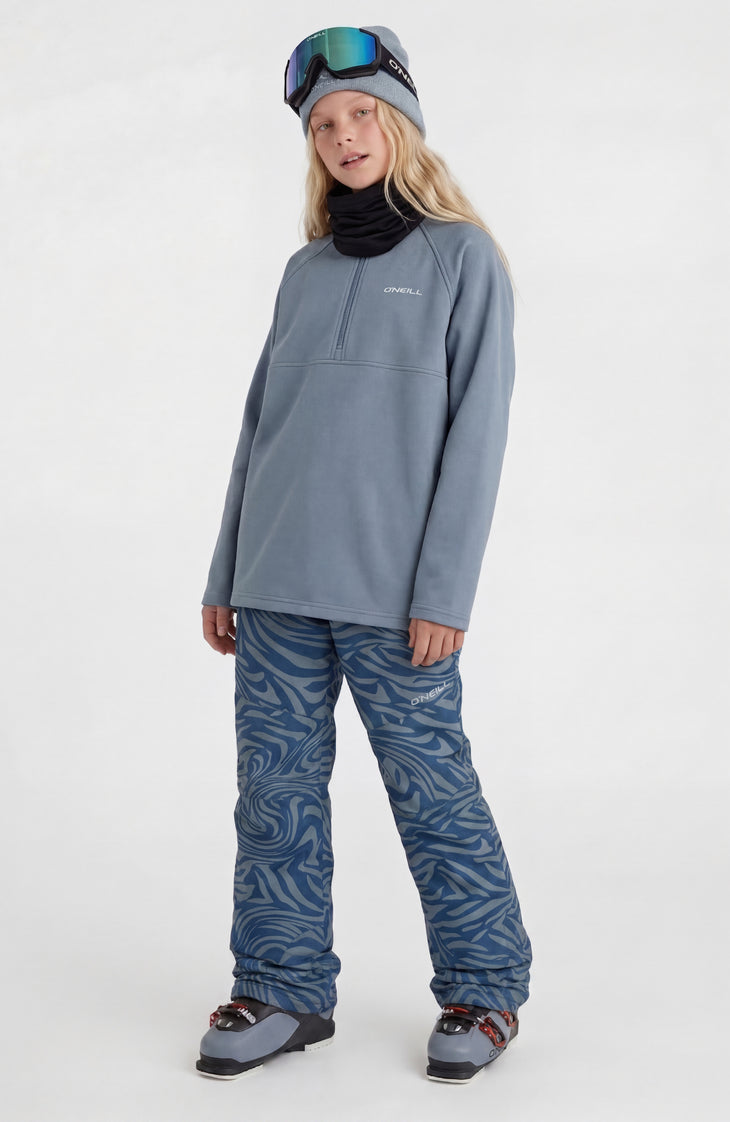 FWC'Cruz Snow Pants | Blue Swirl Zebra