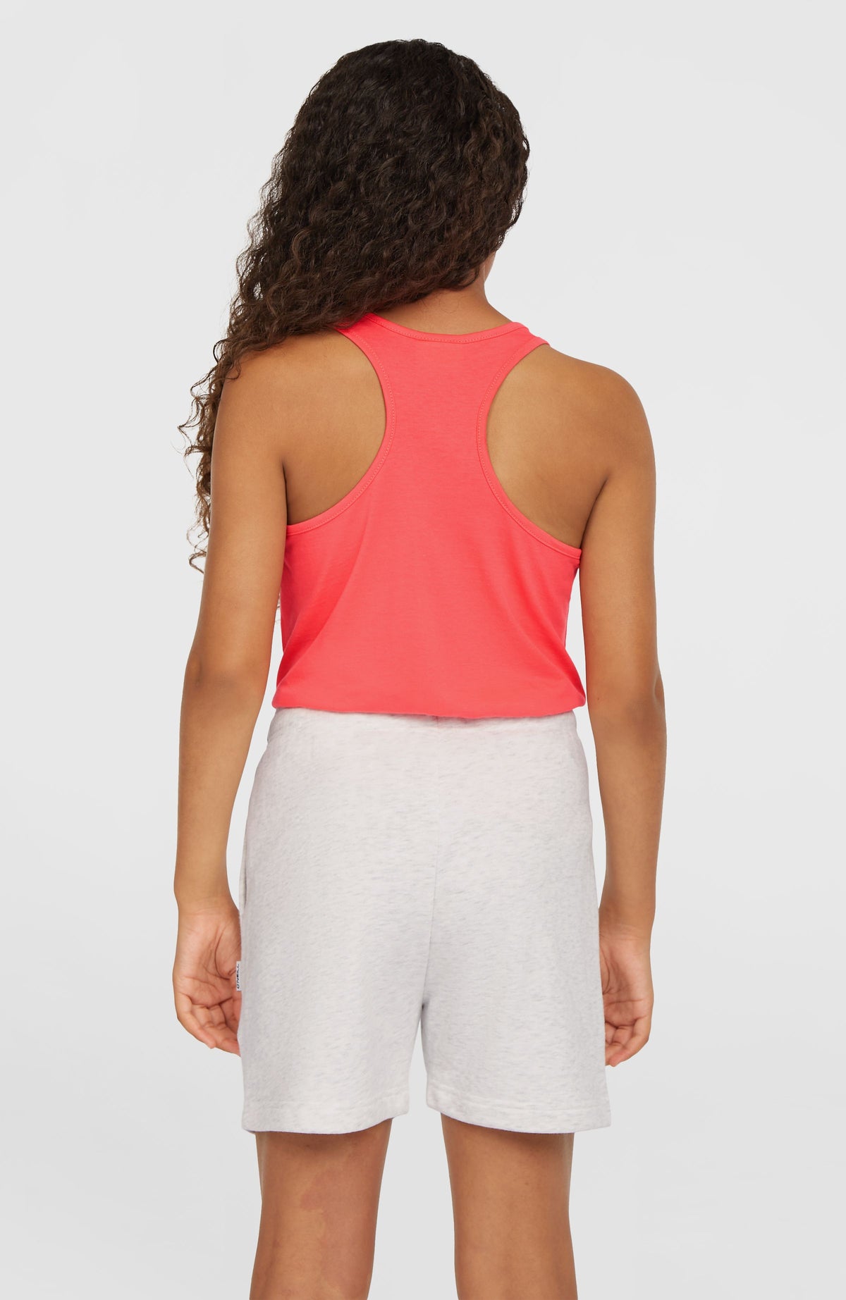 Heart Sweatshorts | White Melange