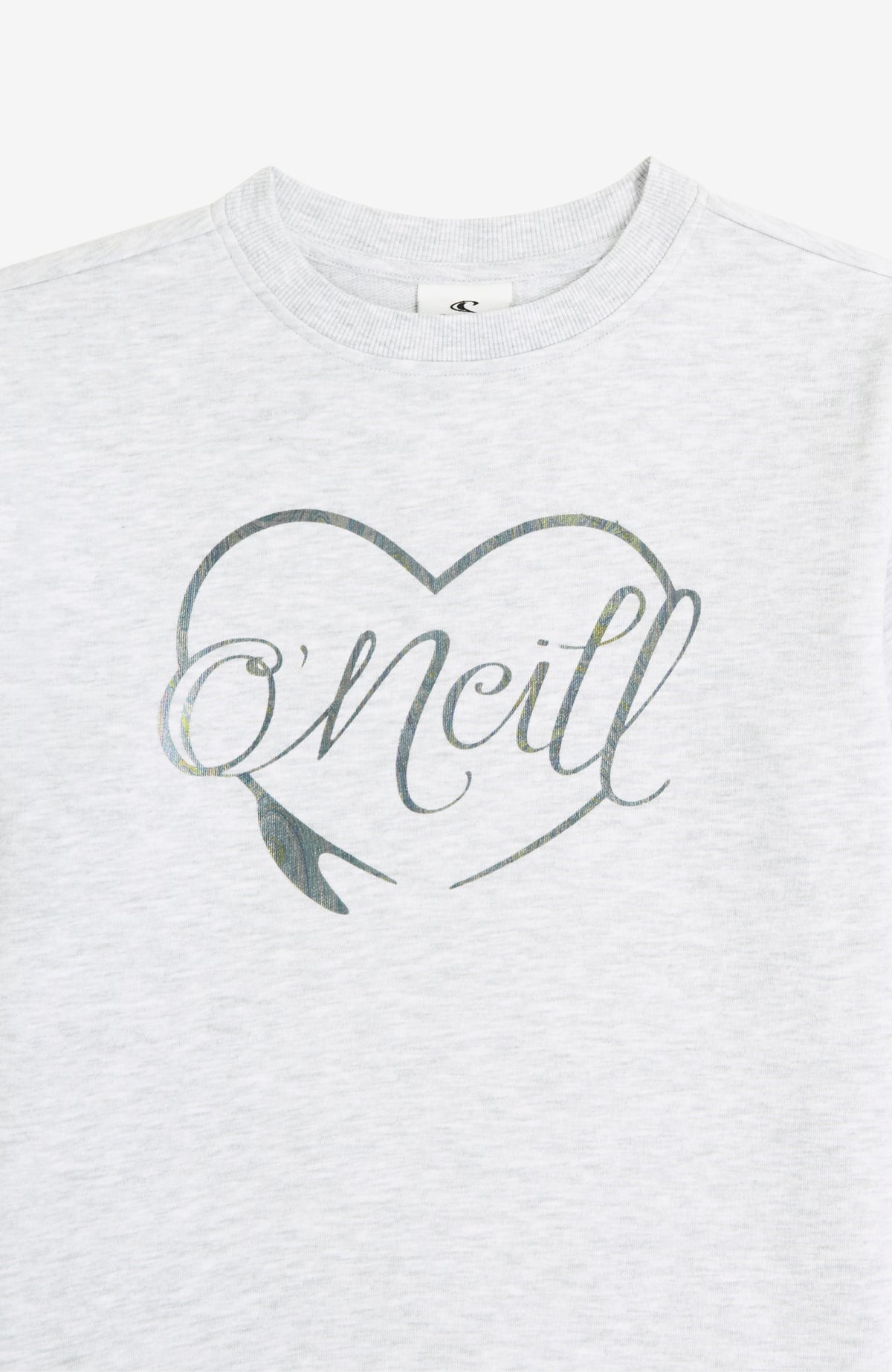 Essentials Crew Sweatshirt | White Melange