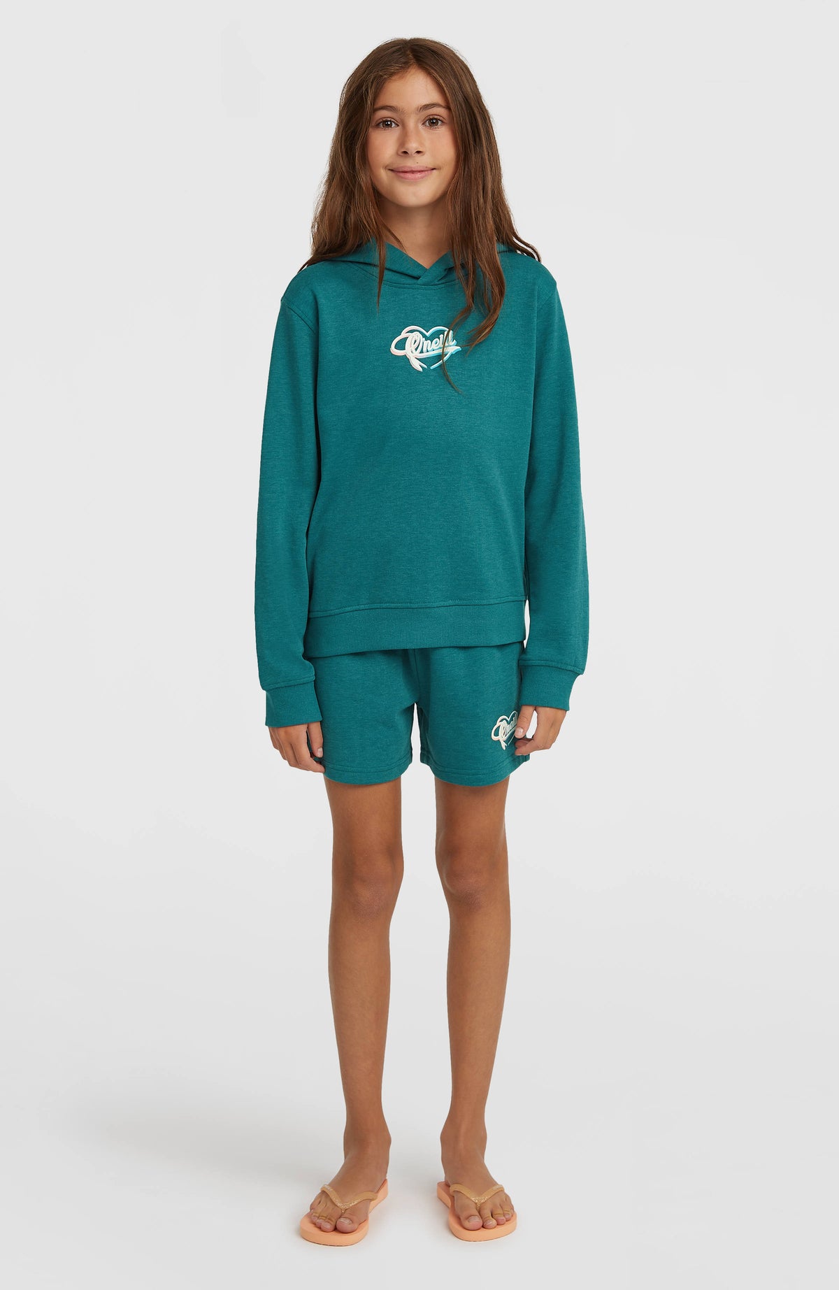 Essentials Script Hoodie | Botanical Heat
