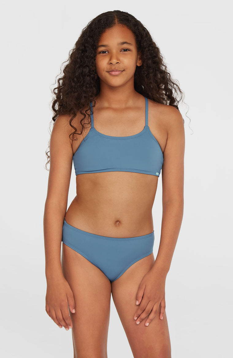 Essentials Bralette Bikini Set | Copen Blue Essentials Bralette Bikini Set | Copen Blue