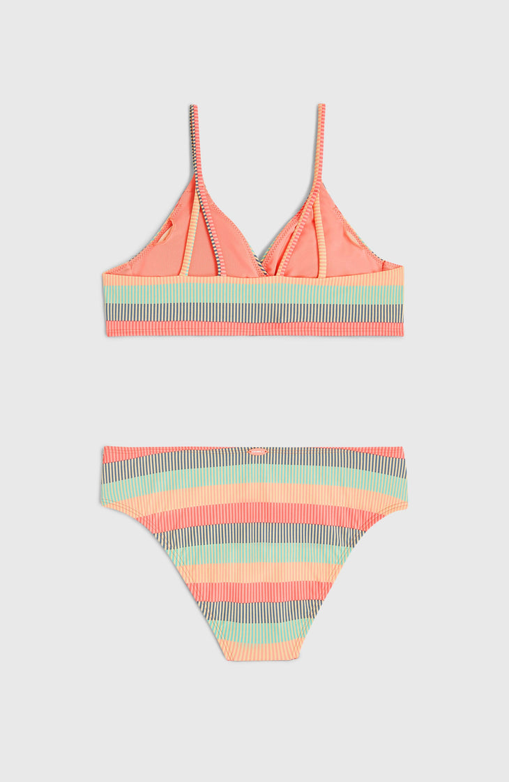 Bralette Bikini Set | Stipple Stripe