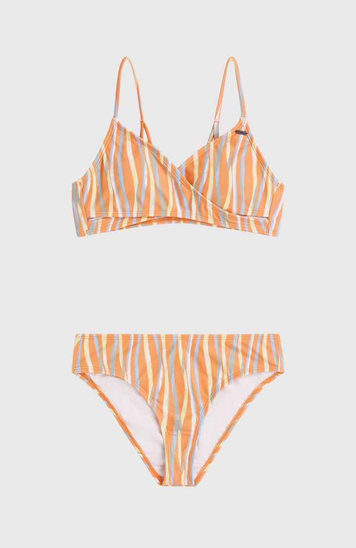 Essentials Baay Bikini Set | Funky Peach Swirly